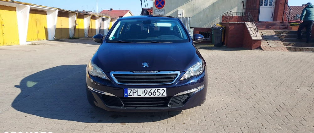 Peugeot 308 cena 27400 przebieg: 217000, rok produkcji 2015 z Police małe 92